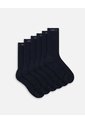 Medias Deportivas Largas Unisex Pack X6 Negro de PUNTO BLANCO