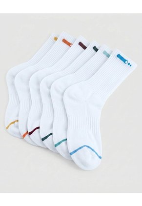 Medias Deportivas Largas Unisex Pack X6 Surtido