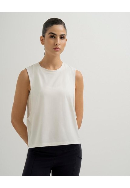 Camiseta Esqueleto Deportiva Transpirable Habano Mujer Beige
