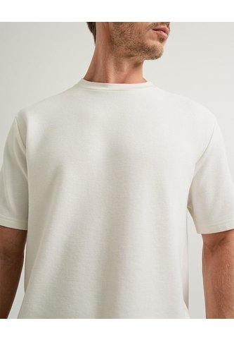 Camiseta Regular Algodón Habano Hombre Beige PUNTO BLANCO