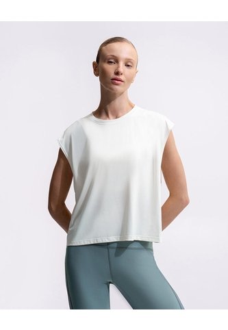 Camiseta Deportiva Transpirable Habana Mujer Beige PUNTO BLANCO