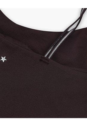 Camisilla Seamless Vinotinto Mujer Rojo