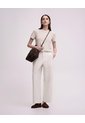 Camiseta Slim Tejido De Punto Habano Mujer Beige de PUNTO BLANCO