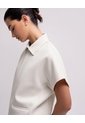 Chaleco Confort Regular Cremallera Habano Mujer Beige de PUNTO BLANCO