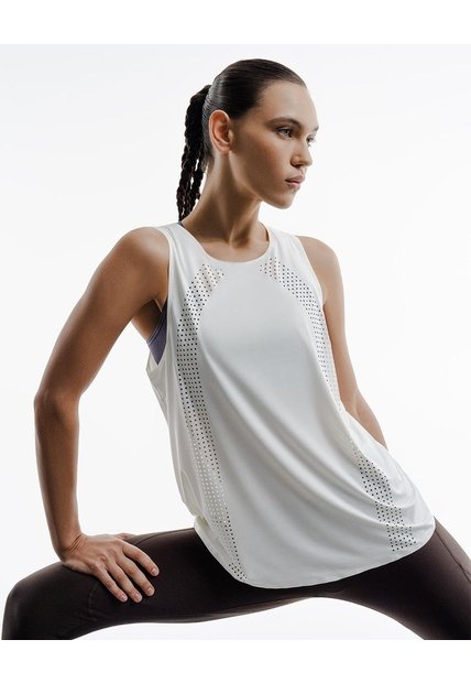 Camiseta Esqueleto Deportiva Control Humedad Habano Mujer Beige