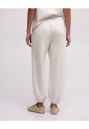 Jogger Confort Tiro Medio Habano Mujer Beige