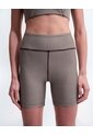 Short Deportivo Habano Estampado Mujer Beige de PUNTO BLANCO