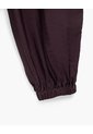 Pantalón Balloon Bota Resortada Tiro Alto Vinotinto Mujer Rojo de PUNTO BLANCO