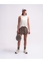 Camiseta Esqueleto Deportiva Control Humedad Habano Mujer Beige de PUNTO BLANCO