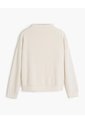 Buzo Confort Cuello Alto Tacto Suave Habano Mujer Beige de PUNTO BLANCO