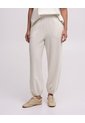 Jogger Confort Tiro Medio Habano Mujer Beige de PUNTO BLANCO
