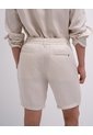 Bermuda Regular Lino Habano Hombre Beige de PUNTO BLANCO