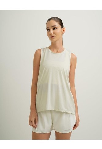 Camiseta Esqueleto Deportiva Control Humedad Habana Mujer Beige PUNTO BLANCO