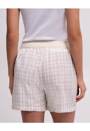 Camiseta + Short De Pijama Surtido Mujer Beige