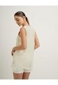 Camiseta Esqueleto Deportiva Control Humedad Habana Mujer Beige de PUNTO BLANCO