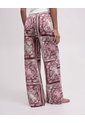 Pantalón De Pijama Estampado Mujer Rojo de PUNTO BLANCO