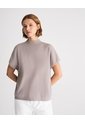Camiseta Regular Tejido De Punto Habana Mujer Beige de PUNTO BLANCO
