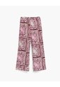 Pantalón De Pijama Estampado Mujer Rojo de PUNTO BLANCO