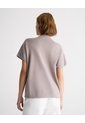 Camiseta Regular Tejido De Punto Habana Mujer Beige de PUNTO BLANCO