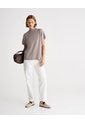 Camiseta Regular Tejido De Punto Habana Mujer Beige de PUNTO BLANCO