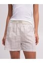 Camiseta + Short De Pijama Surtido Mujer Beige de PUNTO BLANCO
