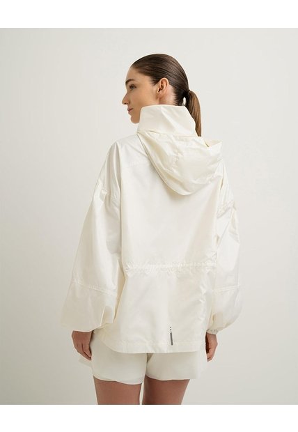 Chaqueta Rompevientos Oversize Habana Mujer Beige