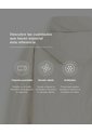 Chaqueta Rompevientos Oversize Habana Mujer Beige de PUNTO BLANCO