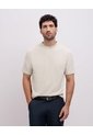 Camiseta Regular Algodón Habana Hombre Beige de PUNTO BLANCO