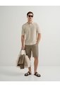 Polo Regular Tejido De Punto Algodón Habana Hombre Beige de PUNTO BLANCO