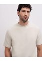 Camiseta Regular Algodón Habana Hombre Beige de PUNTO BLANCO