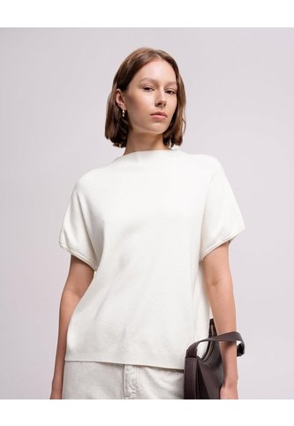 Camiseta Regular Tejido De Punto Habana Mujer Beige PUNTO BLANCO