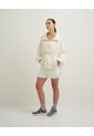 Chaqueta Rompevientos Oversize Habana Mujer Beige de PUNTO BLANCO