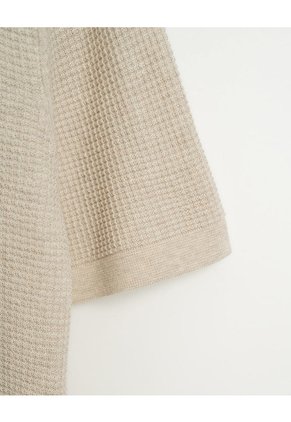 Polo Regular Tejido De Punto Algodón Habana Hombre Beige