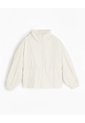 Chaqueta Rompevientos Oversize Habana Mujer Beige de PUNTO BLANCO