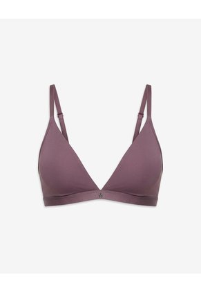 Top En Tiras Delgadas Soporte Medio Vinotinto Rojo