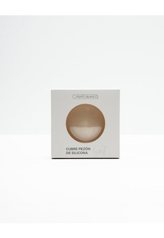 Cubre Pezones Silicona Beige PUNTO BLANCO