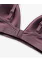 Top En Tiras Delgadas Soporte Medio Vinotinto Rojo de PUNTO BLANCO