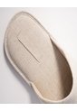 Pantufla Tipo Mule Beige Hombre Beige de PUNTO BLANCO