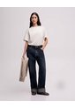 Camiseta Confort Regular Tacto Suave Habano Mujer Beige de PUNTO BLANCO