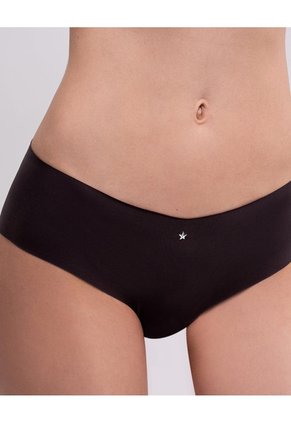 Panty Cachetero Microfibra Invisible Vinotinto Rojo