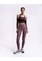 Crop Top Deportivo Soporte Alto Seamless Vino Tinto Rojo de PUNTO BLANCO