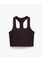 Crop Top Deportivo Soporte Alto Seamless Vino Tinto Rojo de PUNTO BLANCO