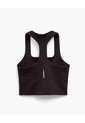 Crop Top Deportivo Soporte Alto Seamless Vino Tinto Rojo de PUNTO BLANCO