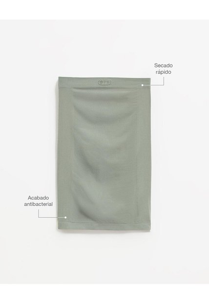 Cuello Deportivo Microfibra Verde Unisex Verde