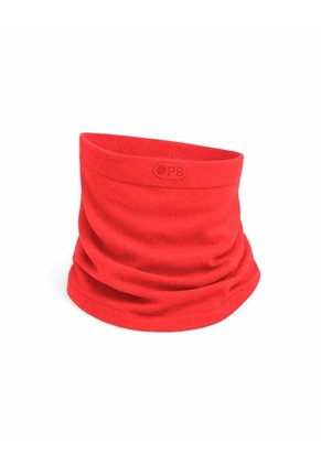 Cuello Deportivo Microfibra Rojo Unisex Rojo
