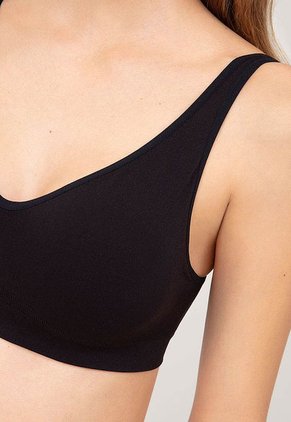 Brasier Negro PUNTO BLANCO Tks