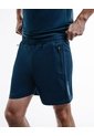 Pantaloneta Deportiva Control Humedad Azul Hombre Azul de PUNTO BLANCO