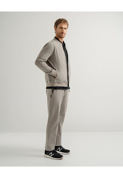 Pantalón Deportivo Secado Rápido Taupe Hombre Marron