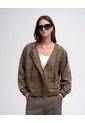 Chaqueta Confort Tacto Suave Café Mujer Cafe de PUNTO BLANCO