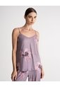 Blusa De Pijama Estampado Mujer Lavanda de PUNTO BLANCO